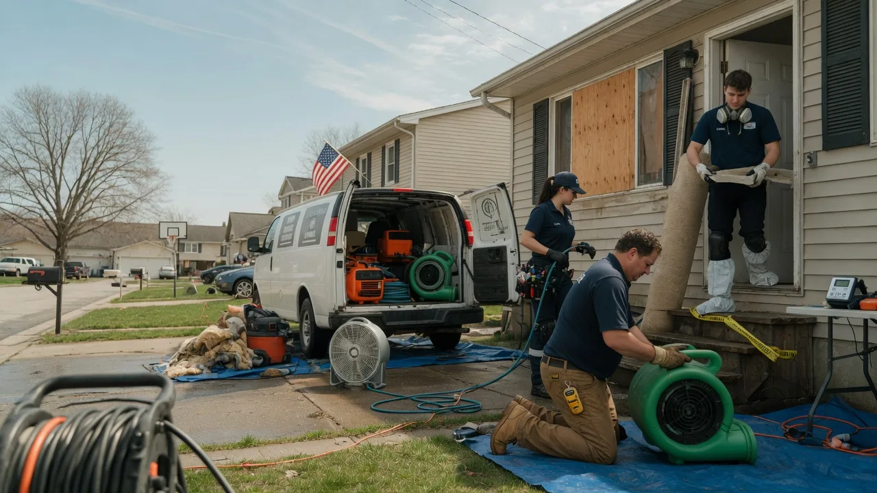 Water Damage Restoration in Henderson, IA near me